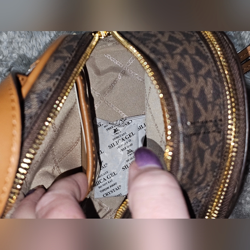 SOLD ~ Michael Kors Mini Rhea Backpack - Picture 3 of 8